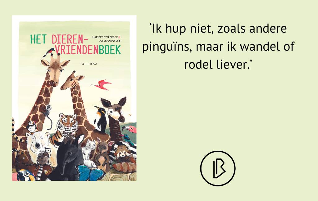 Recensie: Marieke ten Berge & Jesse Goossens – Het dierenvriendenboek